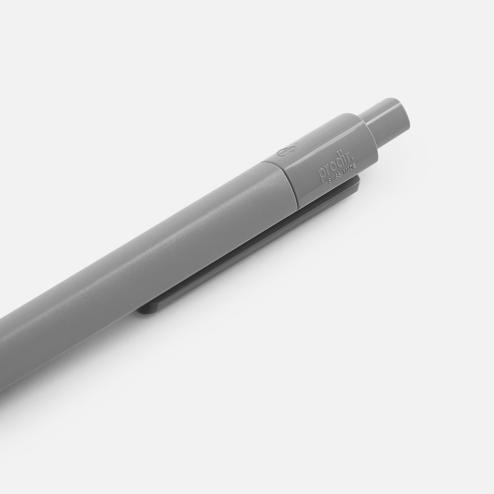 Ручка шариковая Prodir DS4 PMM-P, серая — изображение 5