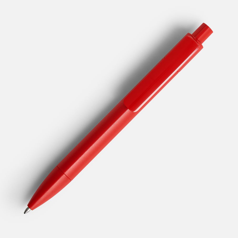 Ручка шариковая Prodir DS4 PMM-P, красная — изображение 2