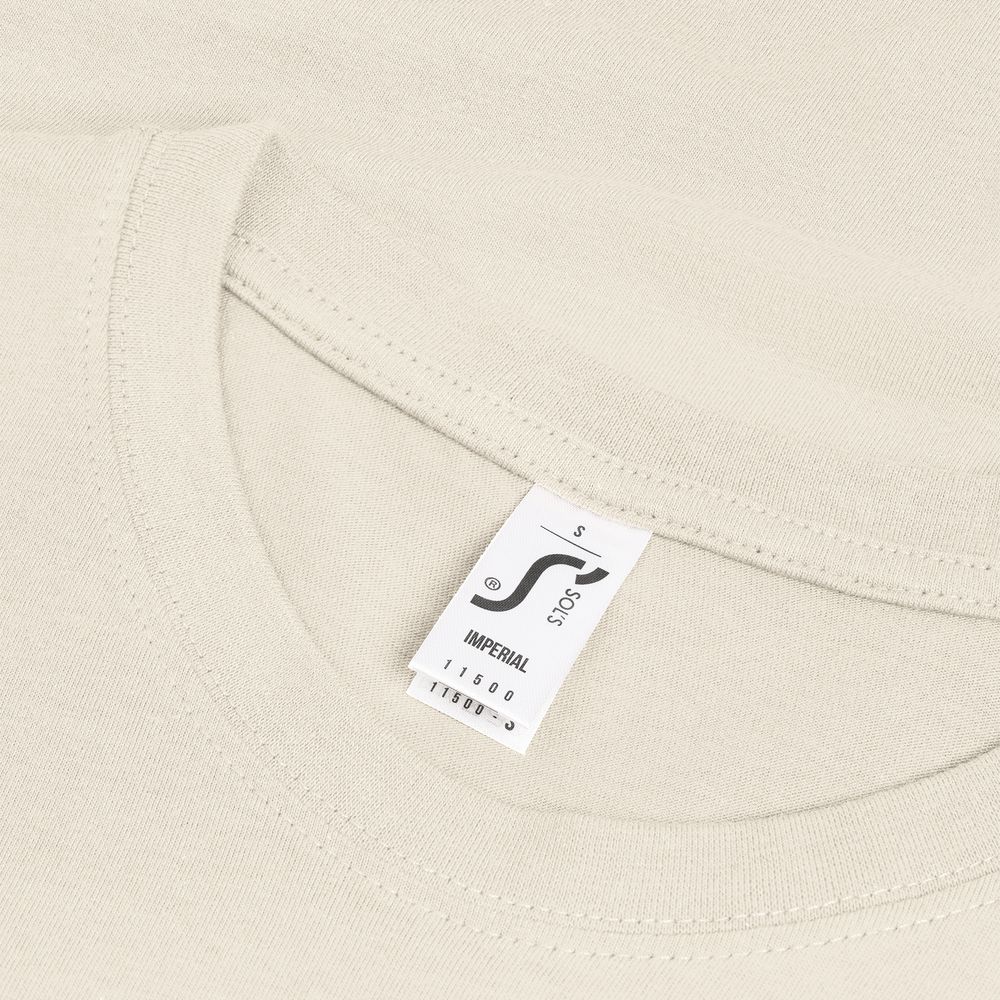 Футболка Imperial 190, молочно-белая — изображение 3