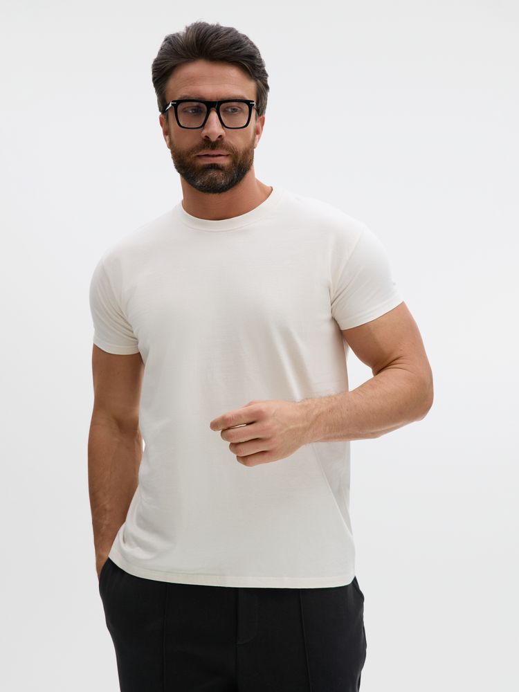 Футболка Imperial 190, молочно-белая — изображение 2