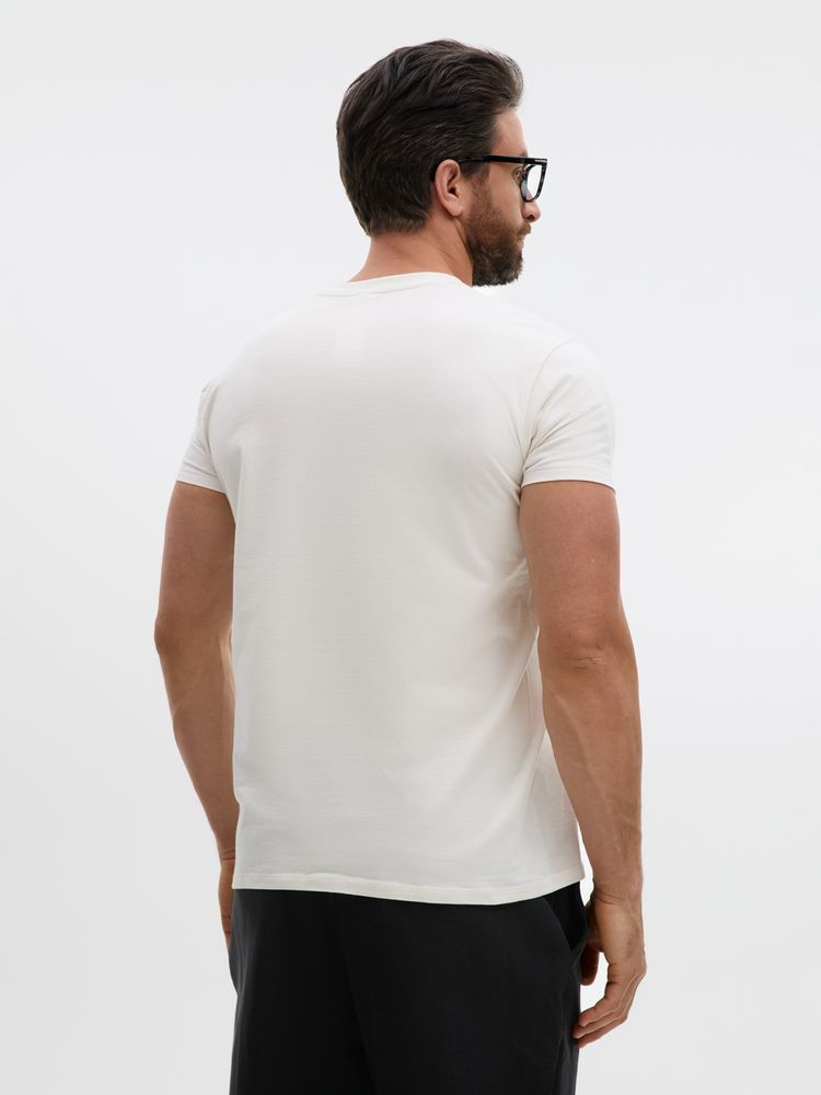 Футболка Imperial 190, молочно-белая — изображение 4