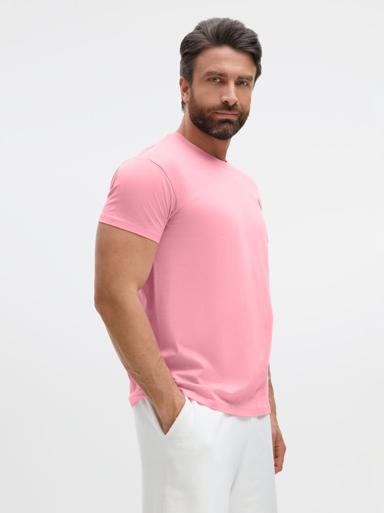 Футболка Imperial 190, розовая (candy) — изображение 7