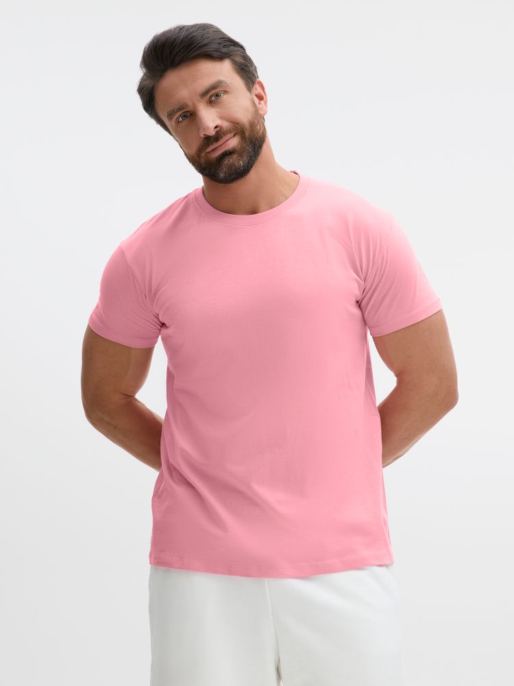 Футболка Imperial 190, розовая (candy) — изображение 6