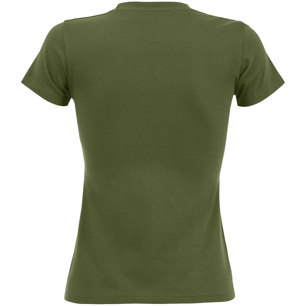 Футболка женская Imperial Women 190, зеленый хаки — изображение 2