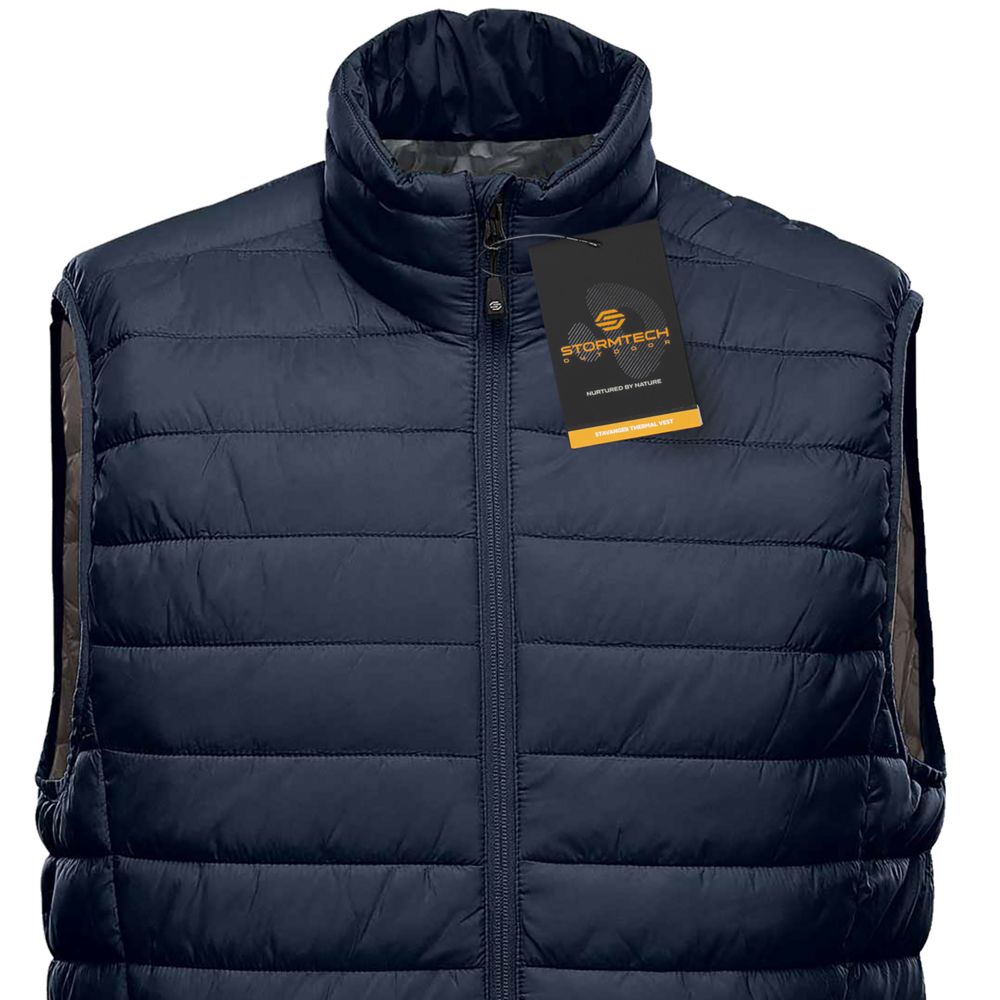 Жилет компактный мужской Stavanger, темно-синий — изображение 4