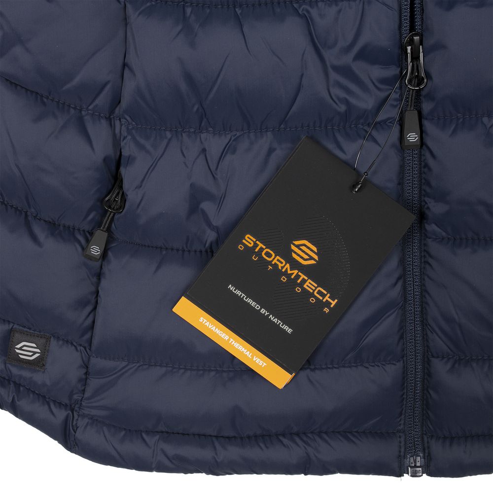 Жилет компактный женский Stavanger, черный — изображение 6