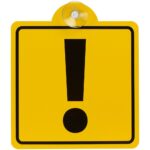 Знак автомобильный на присоске «Начинающий водитель»