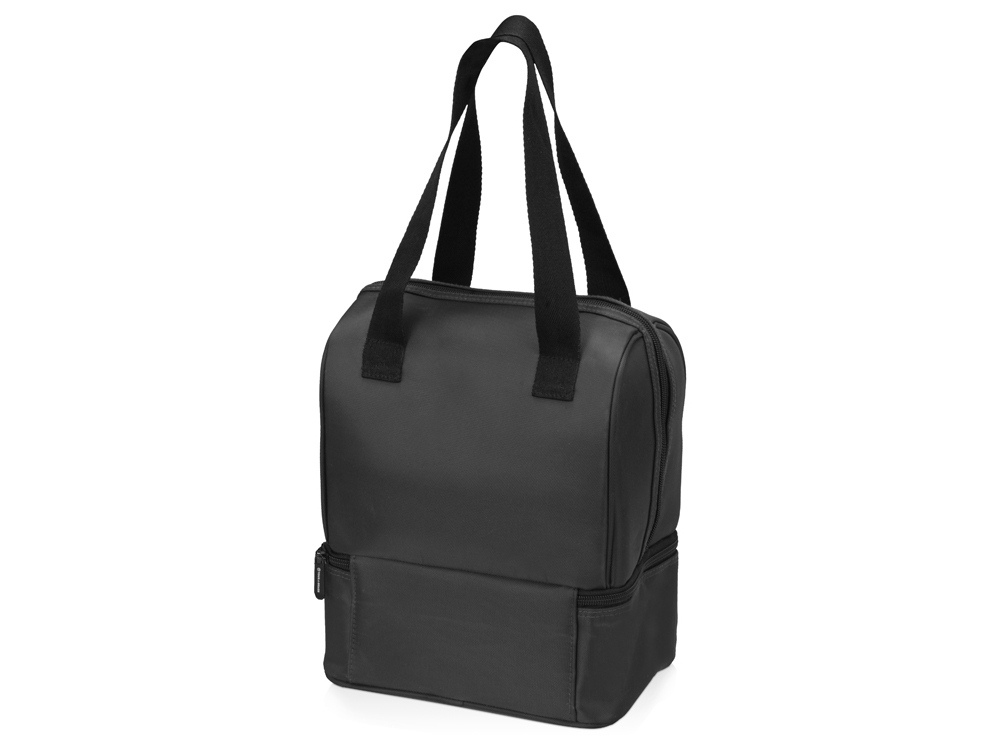 Сумка-холодильник Cool с 2-мя изолированными отделениями, темно-серый — изображение 2