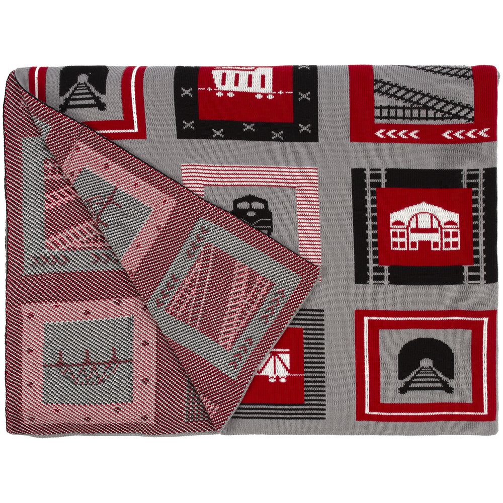 Плед Industry, железные дороги — изображение 3