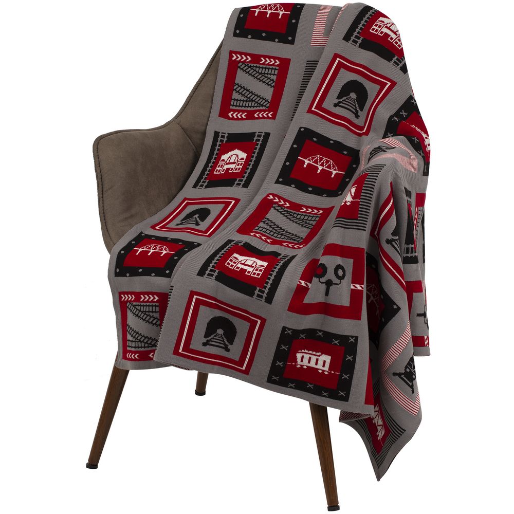 Плед Industry, железные дороги — изображение 2