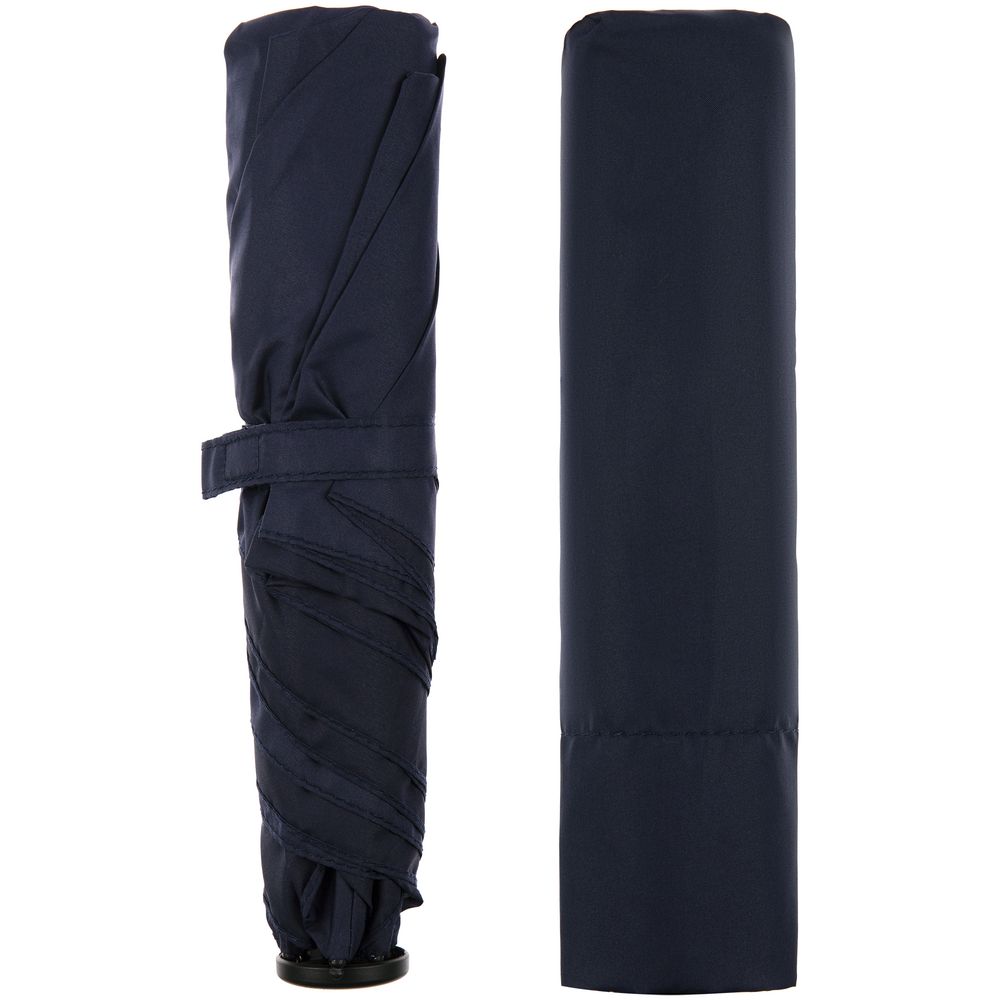 Зонт складной Zero 99, синий — изображение 3