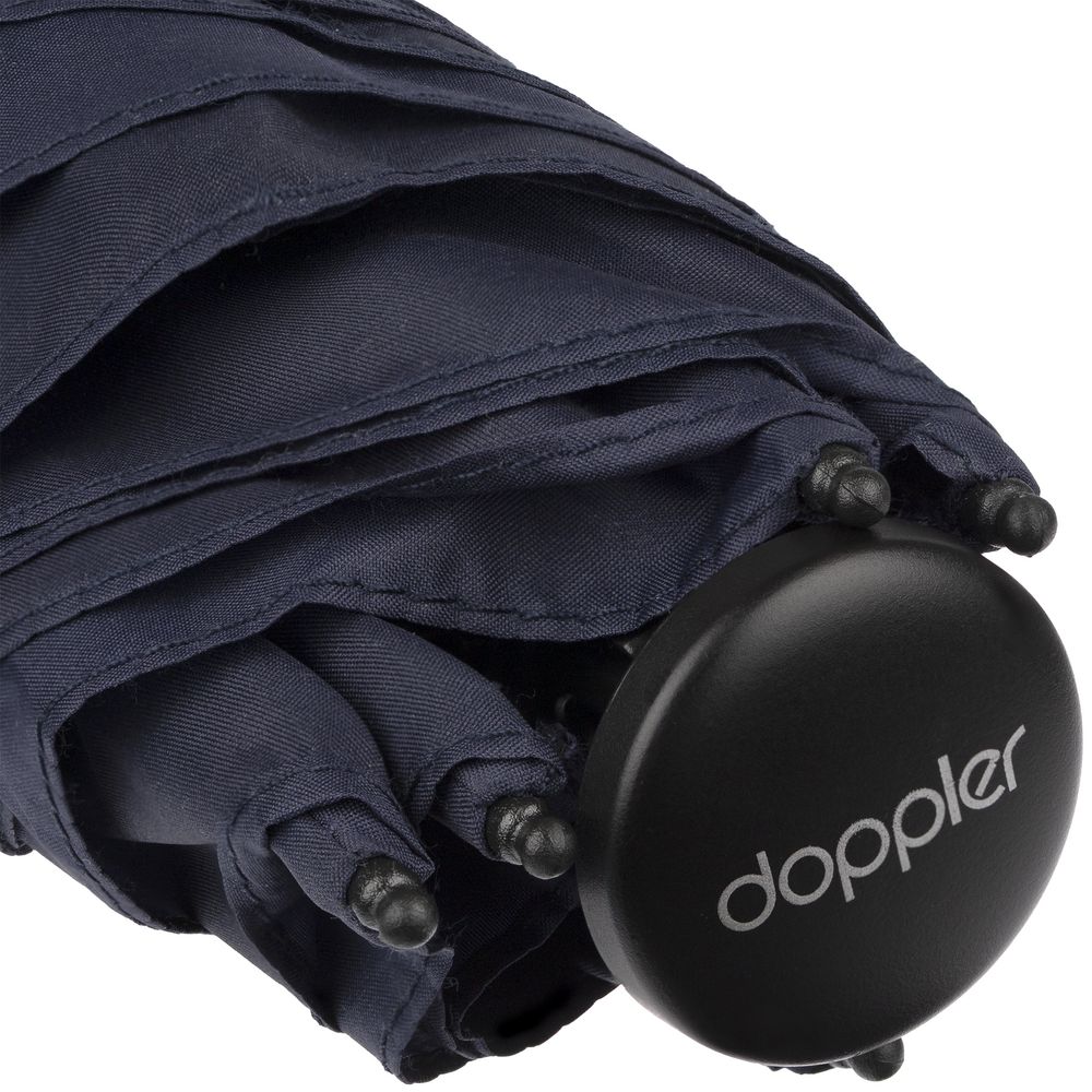 Зонт складной Zero 99, синий — изображение 5