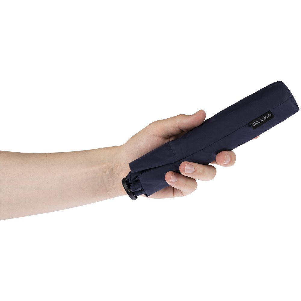 Зонт складной Zero 99, синий — изображение 6