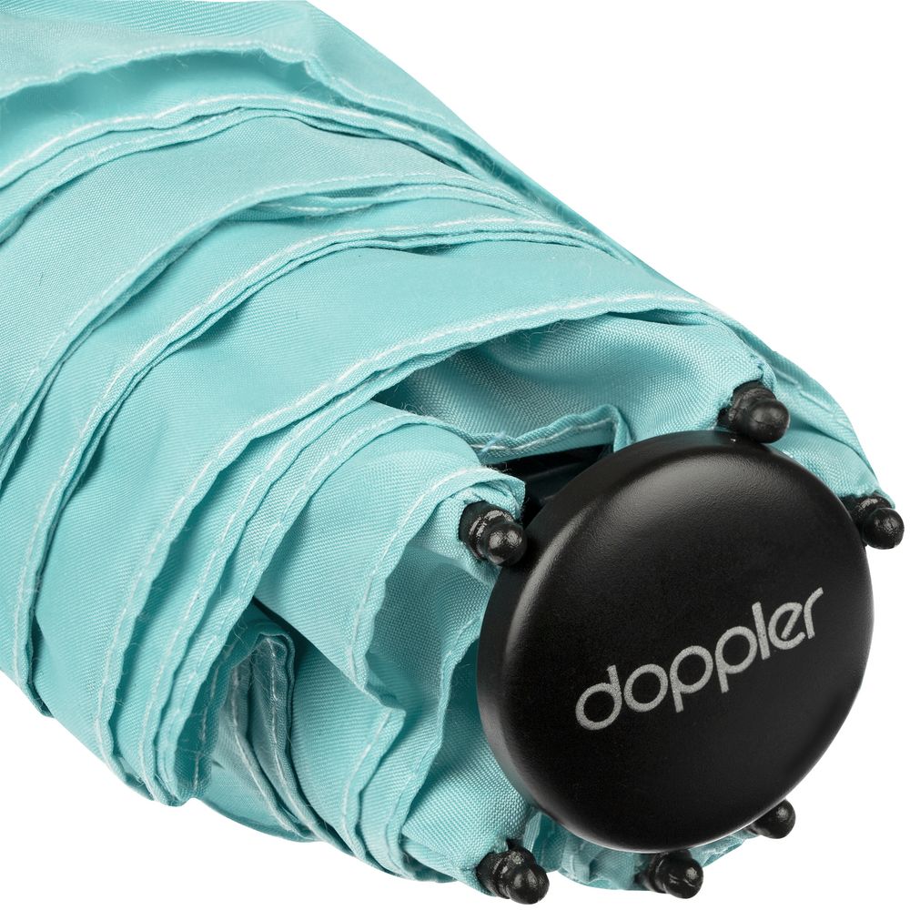 Зонт складной Zero 99, голубой — изображение 5