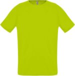 Футболка унисекс Sporty 140, зеленый неон