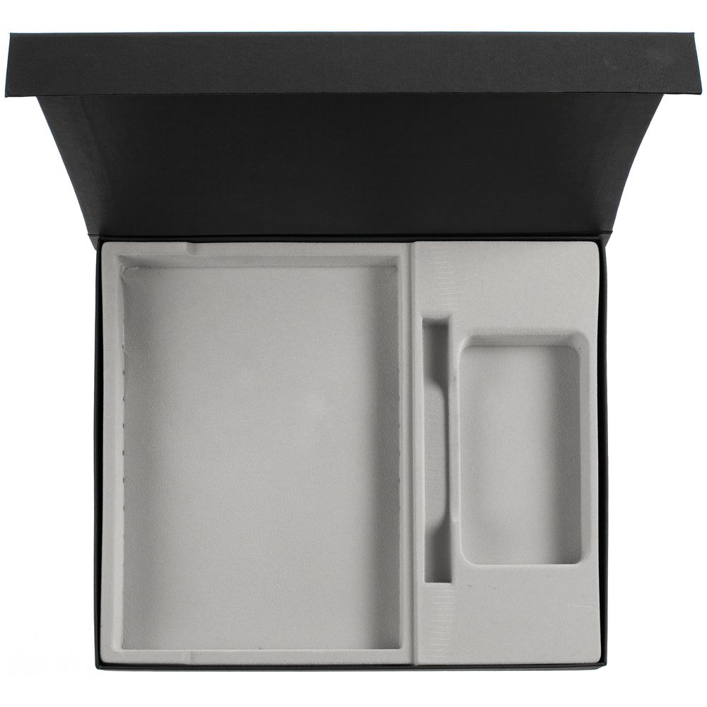 Коробка Daily под ежедневник, аккумулятор и ручку, черная — изображение 2