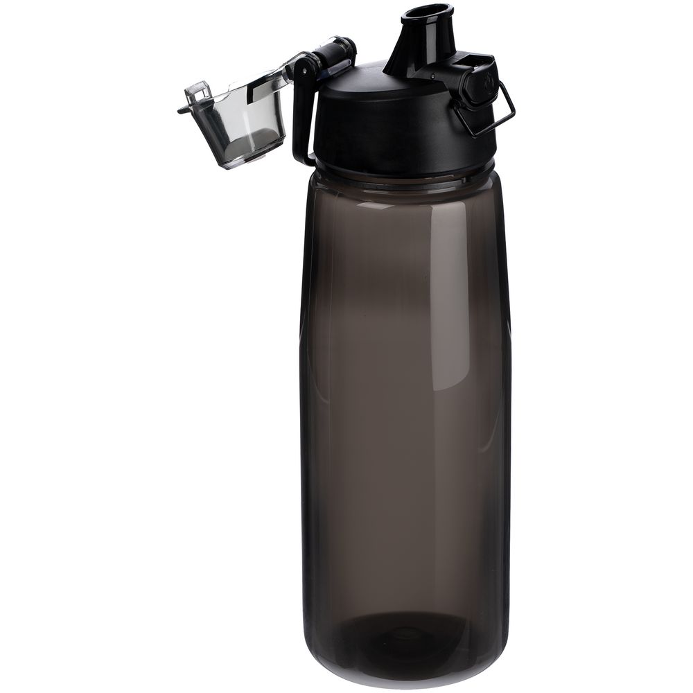 Спортивная бутылка Rally, черная — изображение 4