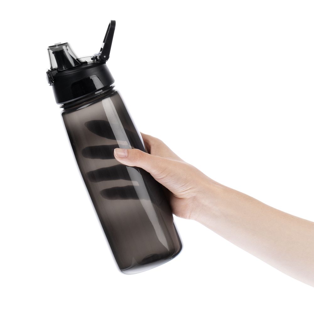 Спортивная бутылка Rally, черная — изображение 6