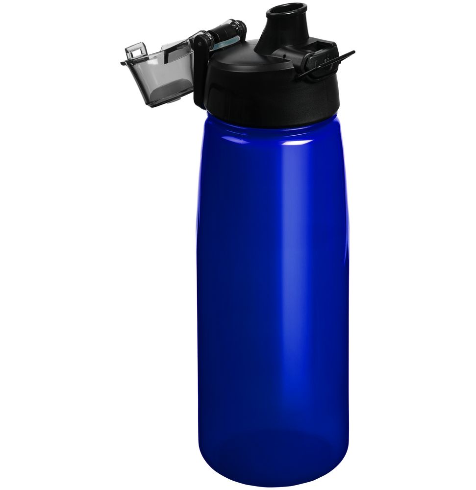 Спортивная бутылка Rally, синяя — изображение 4