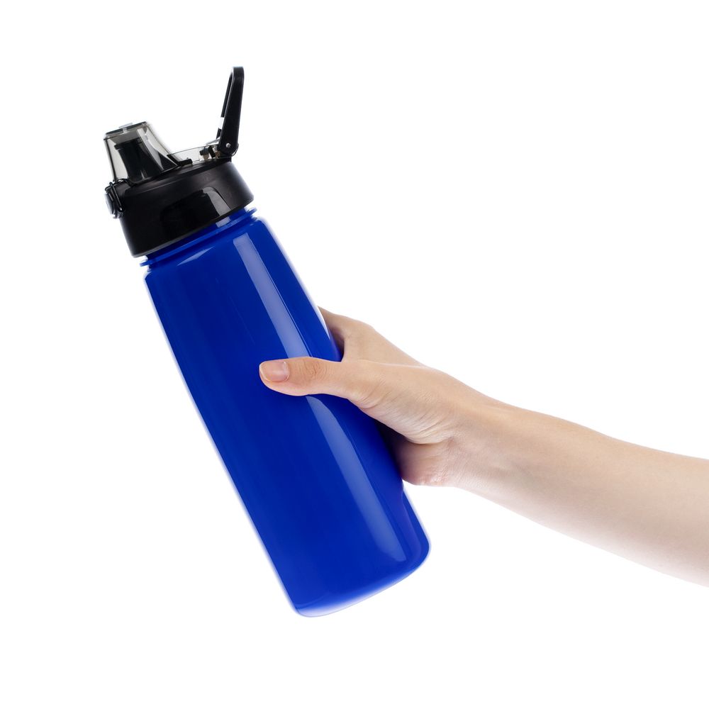 Спортивная бутылка Rally, синяя — изображение 6