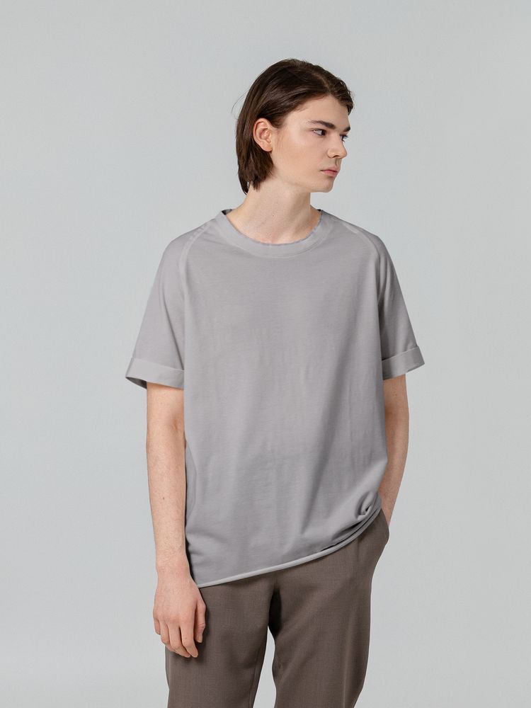 Футболка унисекс Vozduh 1.0, серая — изображение 3