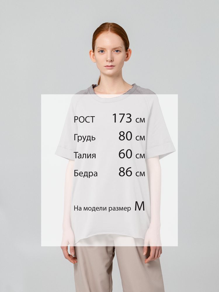 Футболка унисекс Vozduh 1.0, серая — изображение 10