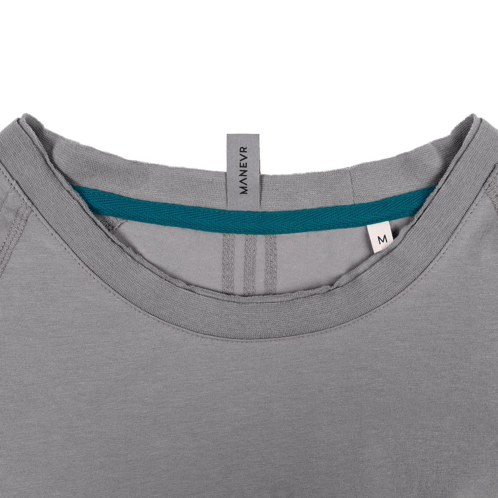 Футболка унисекс Vozduh 1.0, серая — изображение 4