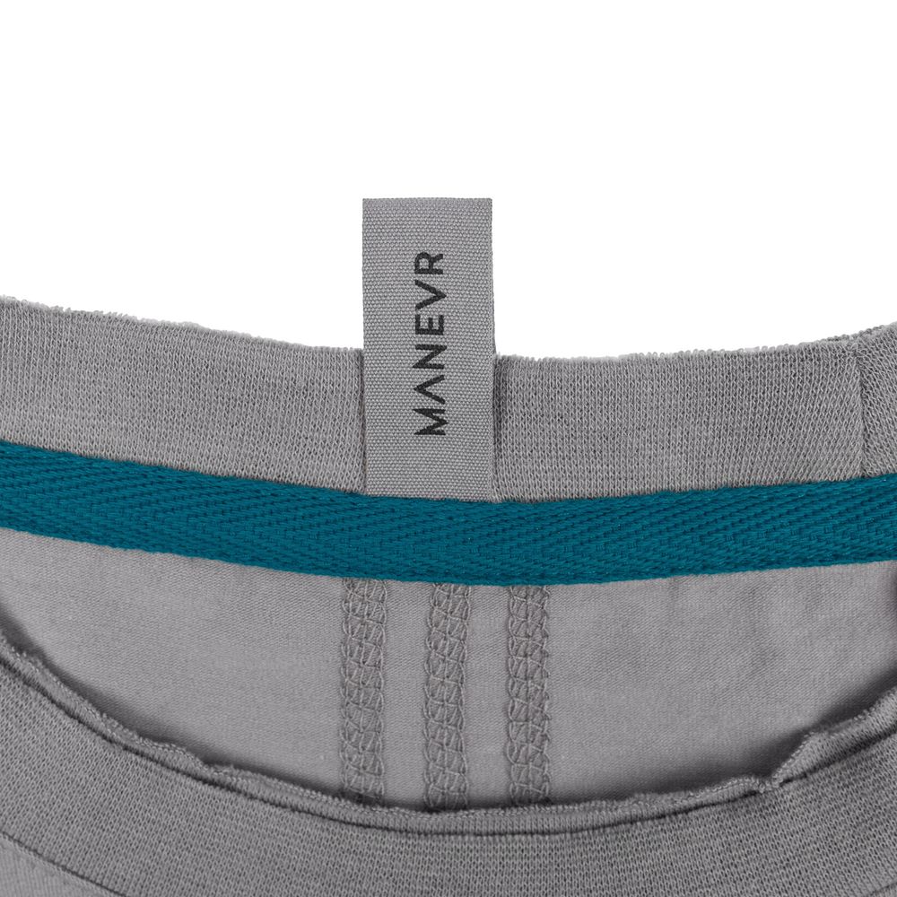 Футболка унисекс Vozduh 1.0, серая — изображение 5