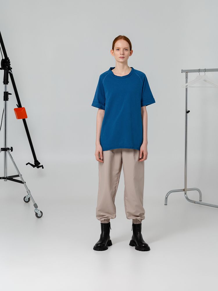 Футболка унисекс Vozduh 1.0, синяя — изображение 3