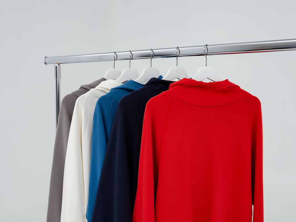 Худи унисекс Vozduh 1.0, красное — изображение 9