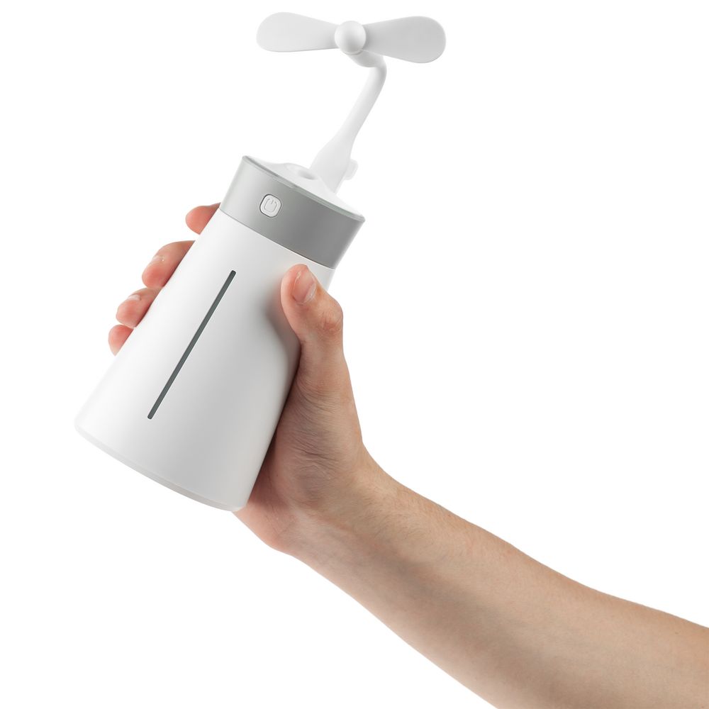 Увлажнитель воздуха с вентилятором и лампой airCan, белый — изображение 6