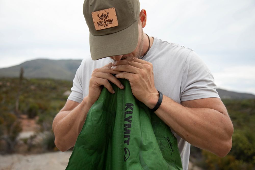 Надувной коврик Static V Recon, зеленый — изображение 7