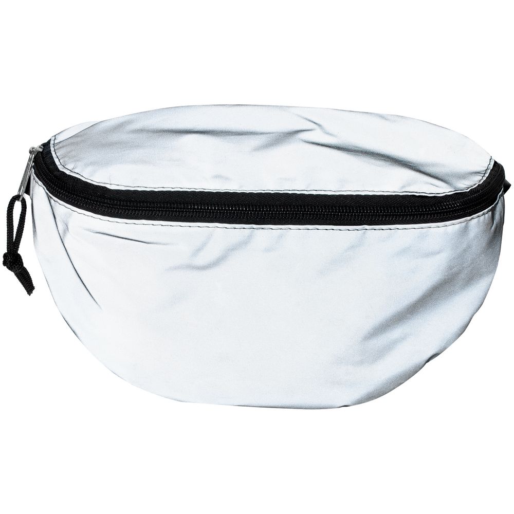 Поясная сумка Manifest из светоотражающей ткани, серая — изображение 3