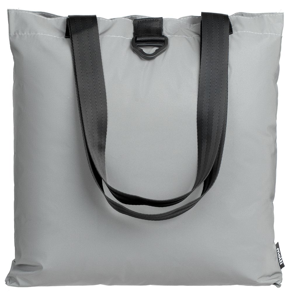 Шопер Manifest из светоотражающей ткани, серый — изображение 2