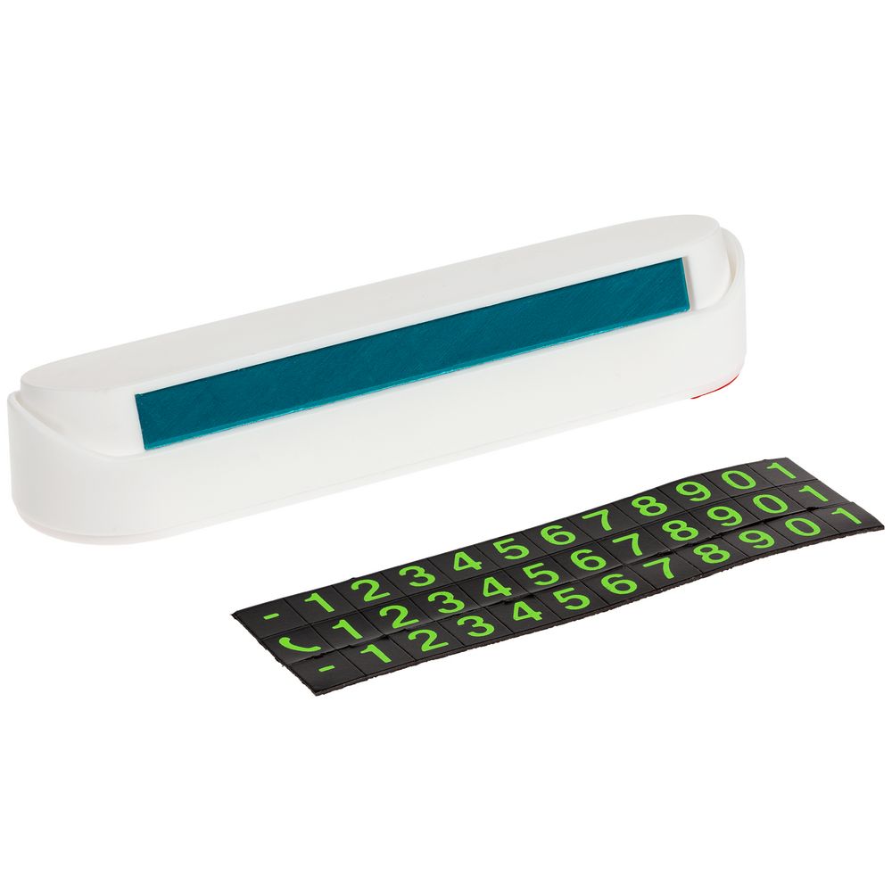 Парковочная визитка Litera, белая — изображение 3