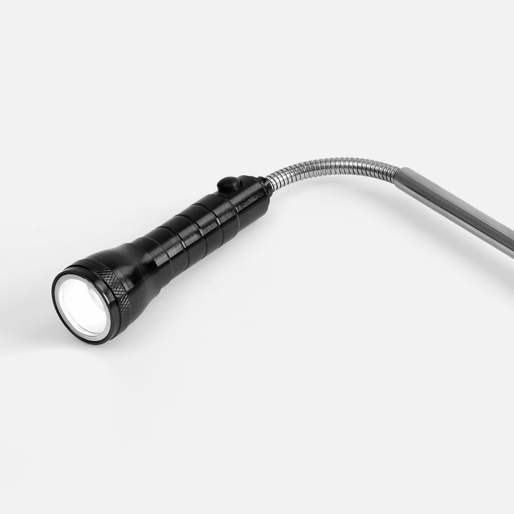 Телескопический фонарь с магнитом Flexion, ver.2, черный — изображение 7