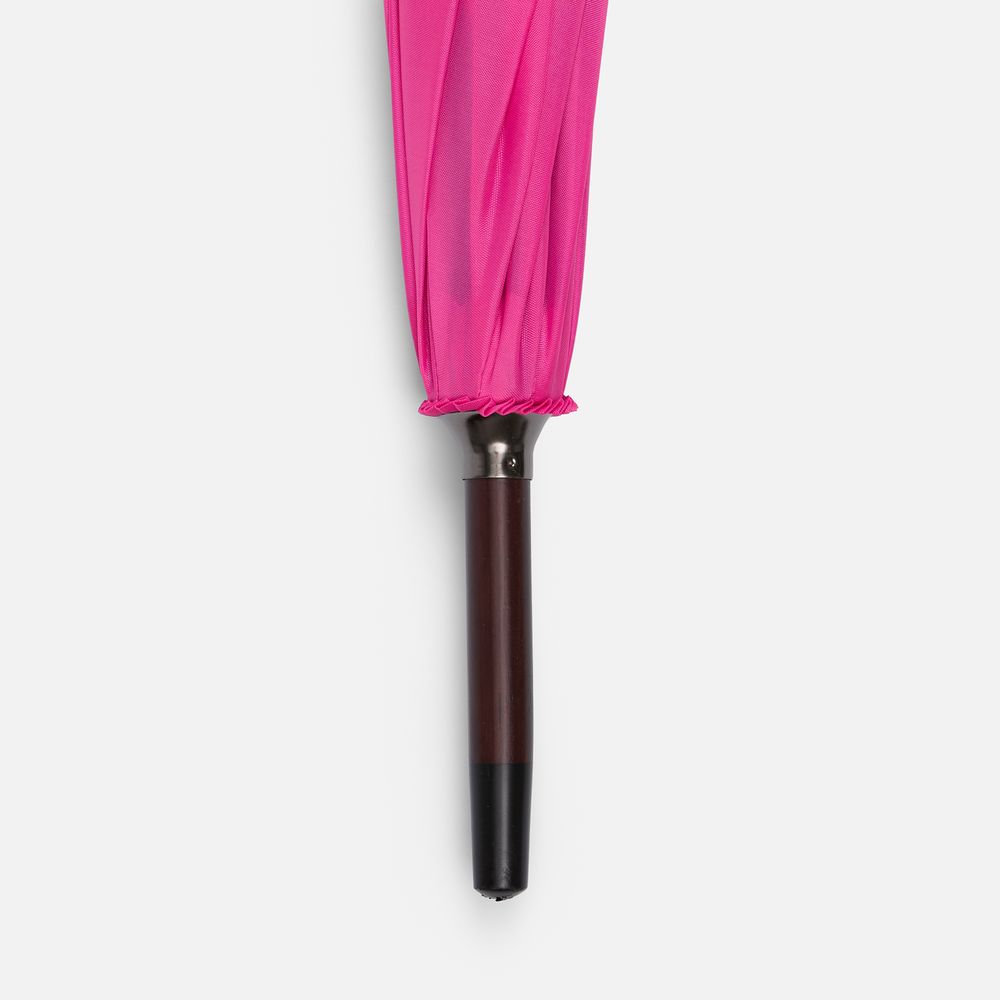 Зонт-трость Standard, ярко-розовый (фуксия) — изображение 5