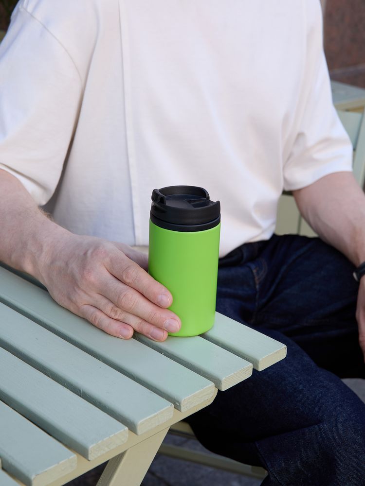 Термостакан Canella, зеленый матовый (яблоко) — изображение 8