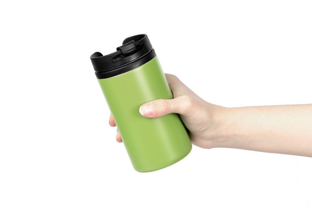 Термостакан Canella, зеленый матовый (яблоко) — изображение 7