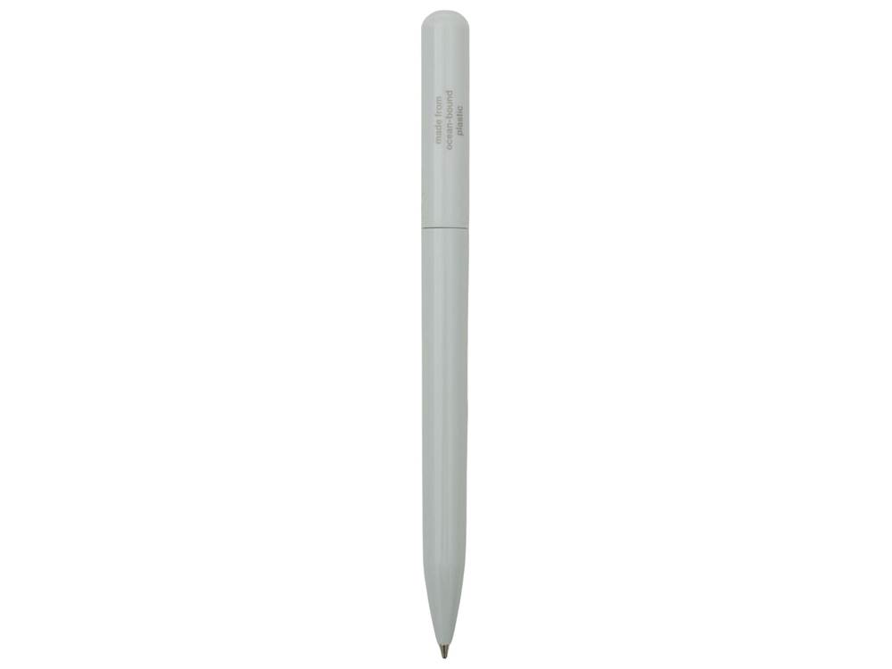 Ручка шариковая Recycled Pet Pen Change Ocean из океанского пластика, белая — изображение 4