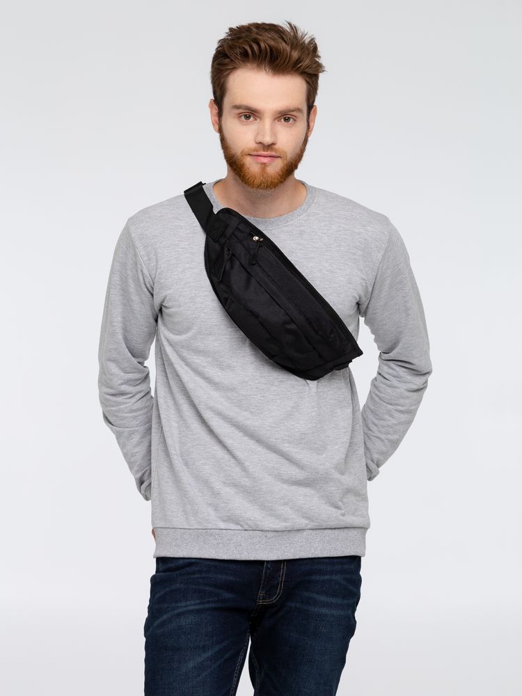 Поясная сумка Urban Out, черная — изображение 5