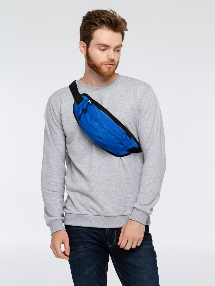 Поясная сумка Urban Out, синяя — изображение 5