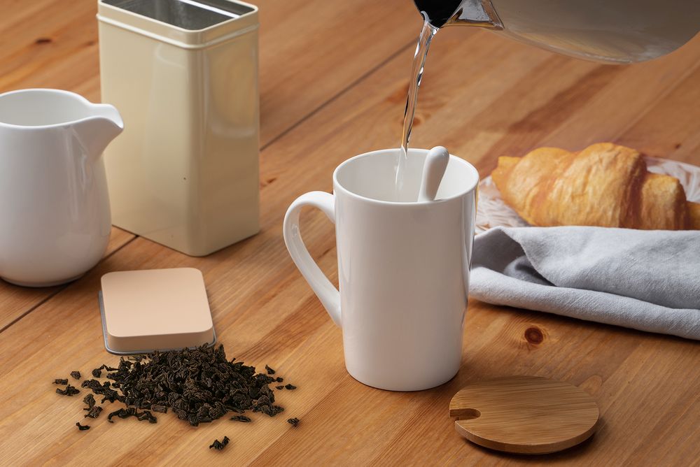 Кружка Parley с ложкой и бамбуковой крышкой — изображение 9