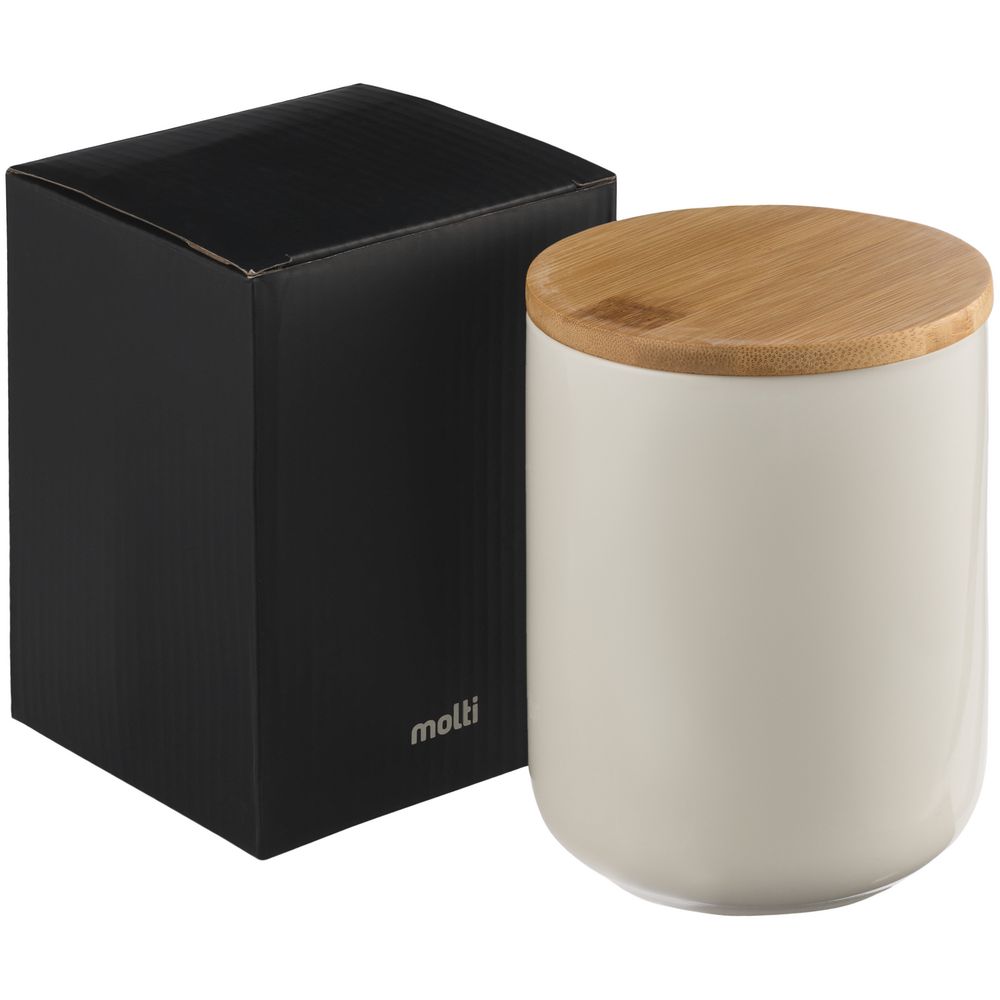 Банка для хранения Bambic с бамбуковой крышкой — изображение 5