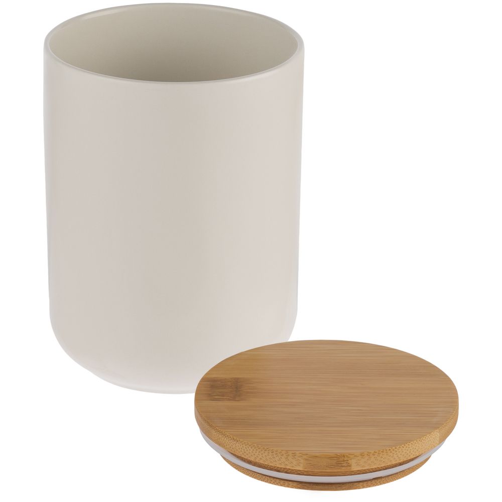 Банка для хранения Bambic с бамбуковой крышкой — изображение 2