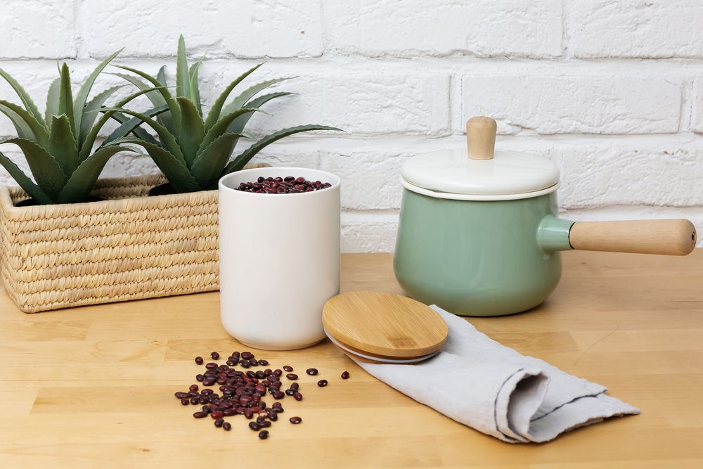 Банка для хранения Bambic с бамбуковой крышкой — изображение 7