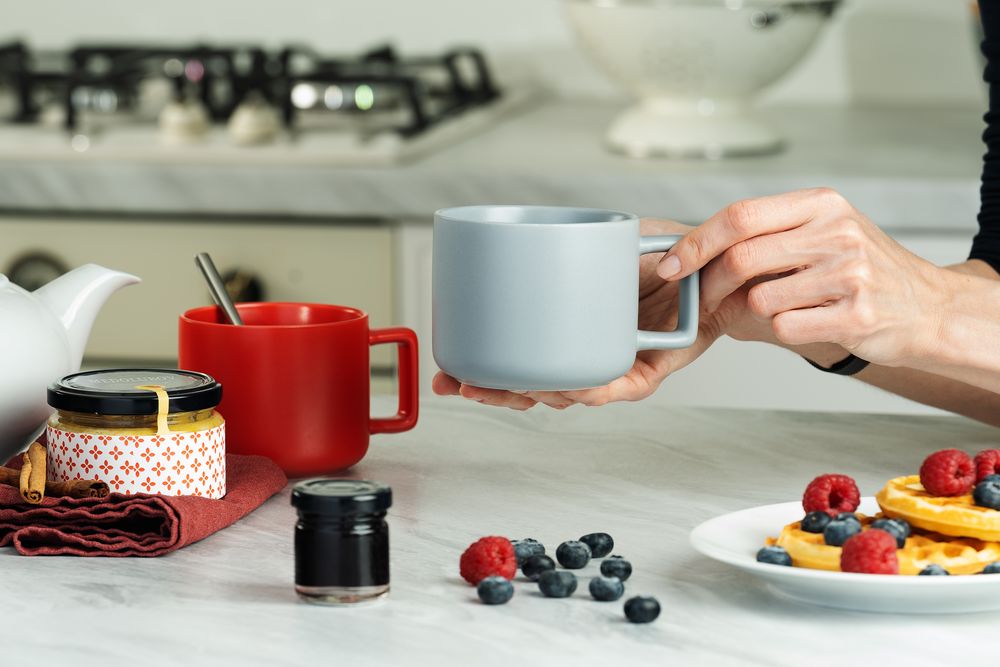 Чашка Jumbo, ver.2, матовая, белая — изображение 7