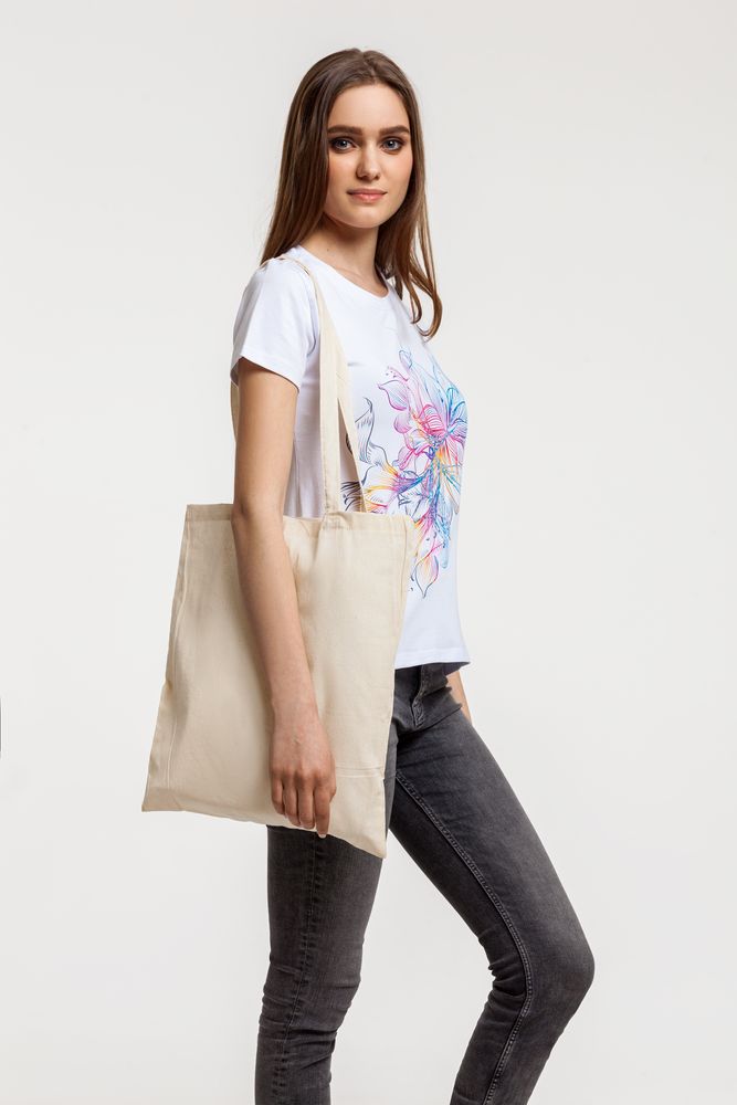 Холщовая сумка Basic 105, неокрашенная — изображение 5