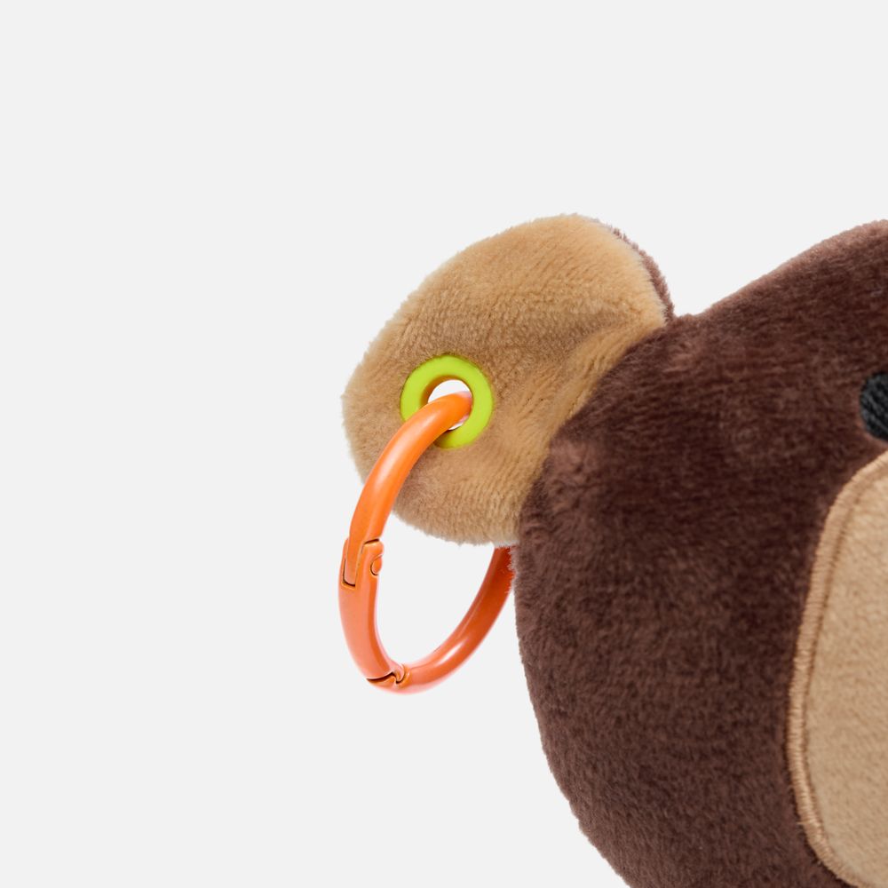 Мягкая игрушка Beastie Toys, мишка с белым шарфом — изображение 3
