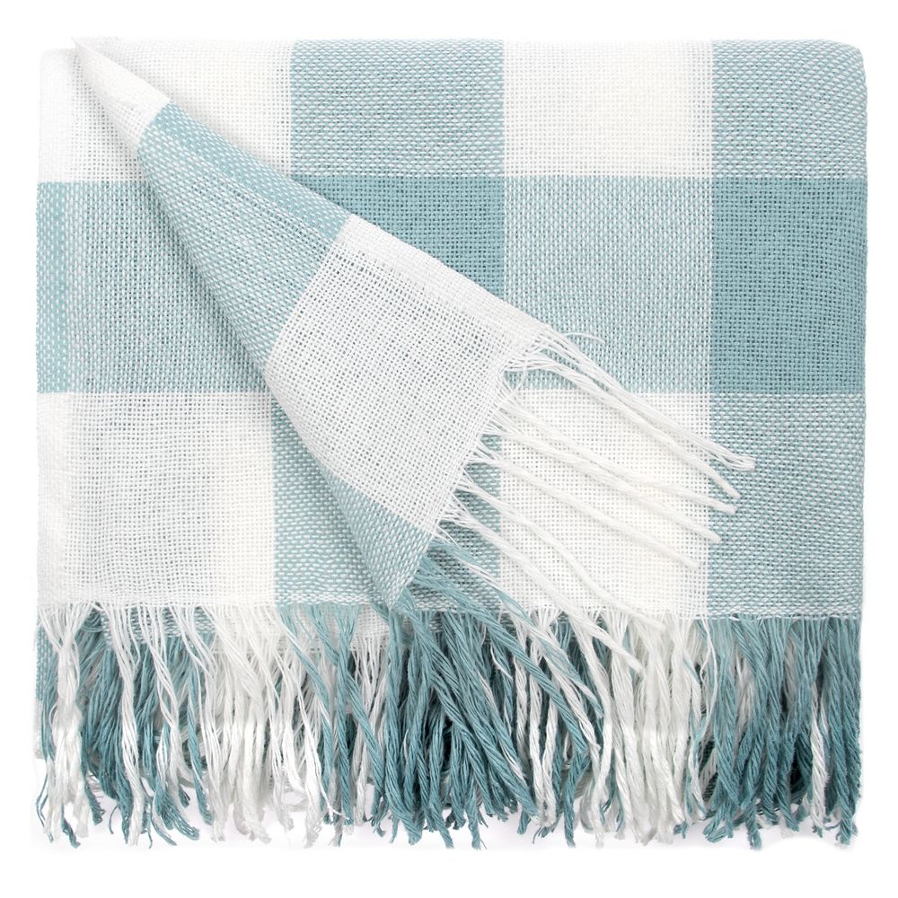 Плед London, бирюзовый — изображение 2